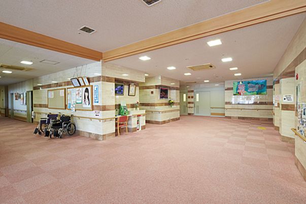 親しみやすいロビー