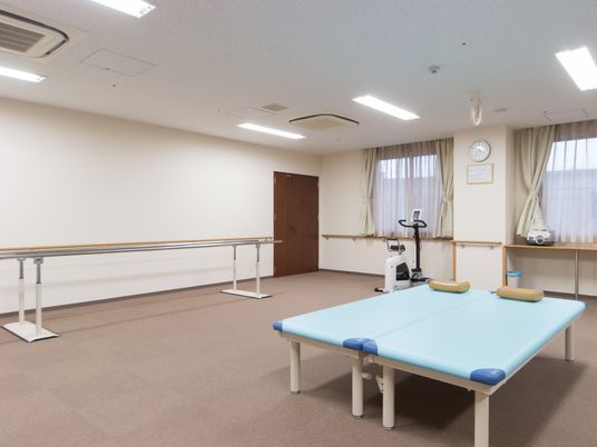 リハビリ訓練用具のある部屋