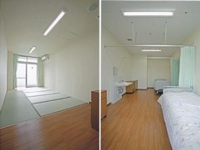 明るい空間の居室