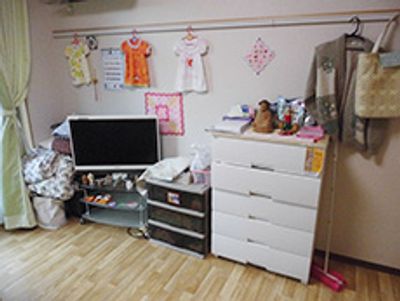居住スペースの一角