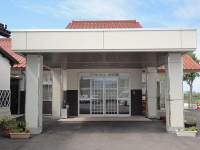 清潔感のあるエントランス