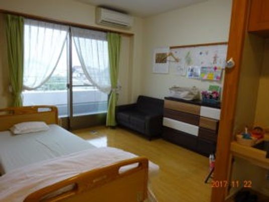 自然光が入る居室