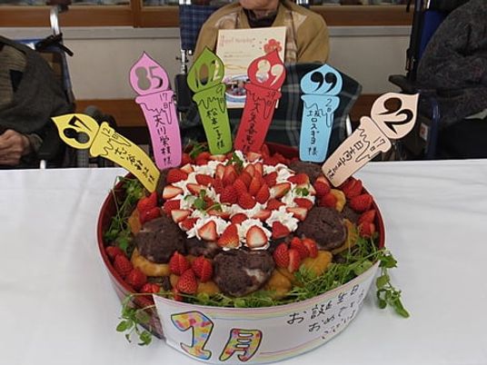 イベントの手作りケーキ