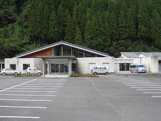緑豊かな外観