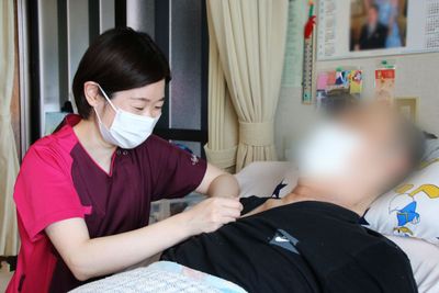 介護スタッフの様子