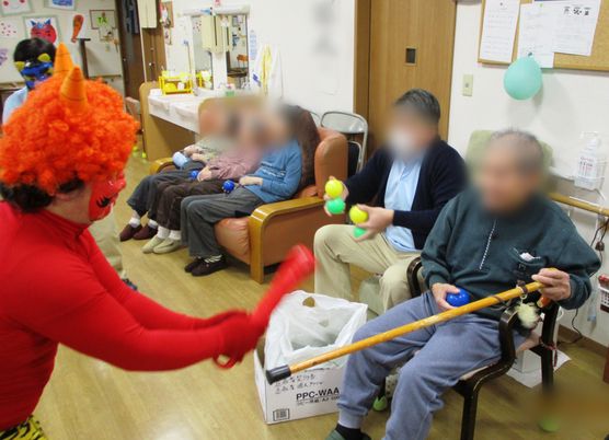 楽しいアクティビティの様子