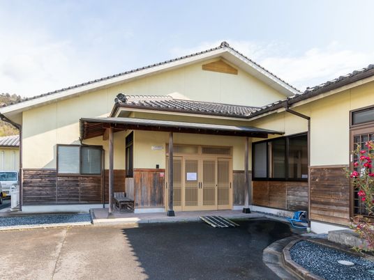 和風のエントランス