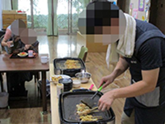 食事準備の様子
