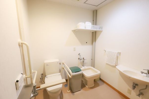 利用者向け清潔なトイレ