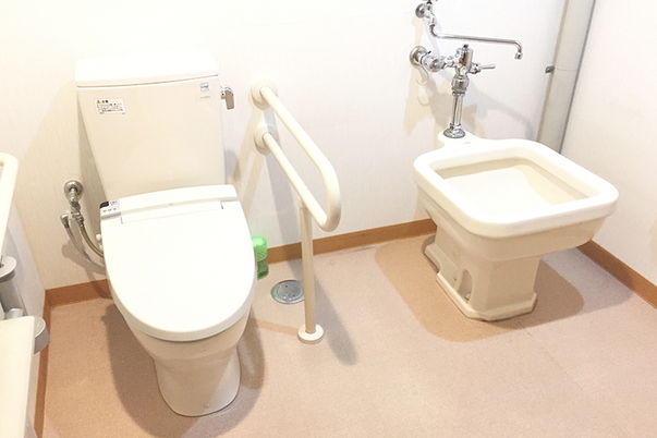清潔感あるトイレ空間