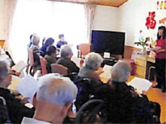 多人数が集う活動室