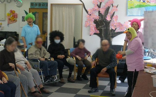 和やかな交流の場