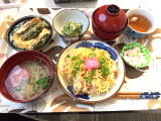 彩り豊かな料理セット