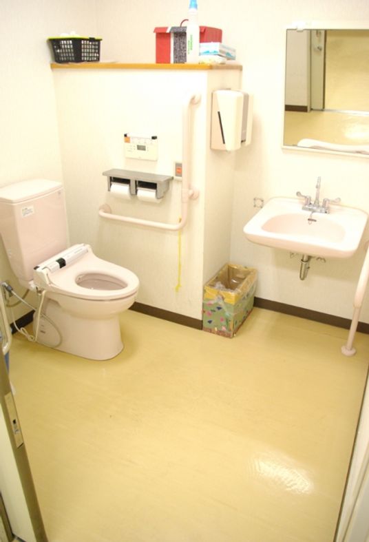 安全で清潔なトイレ