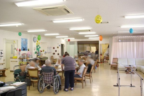 広々とした共用スペース