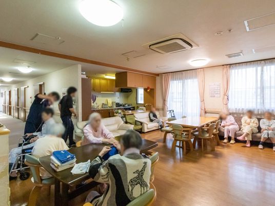 共用スペース内装と配置
