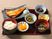 和食の朝食セット