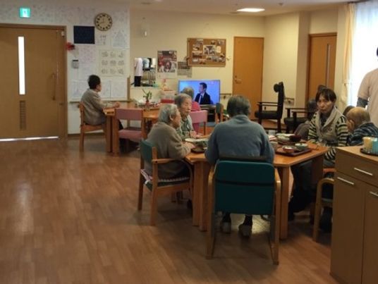 共有エリアの日常風景