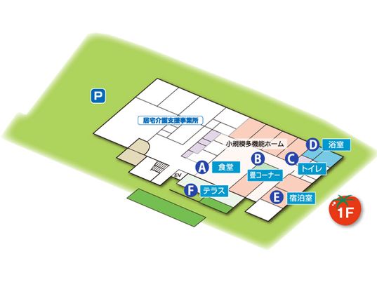 施設の見取り図
