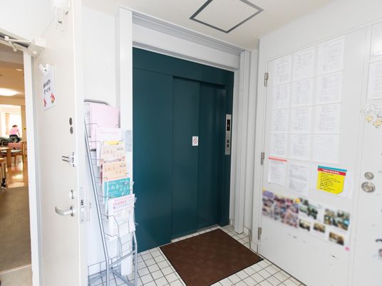 情報満載のエントランス