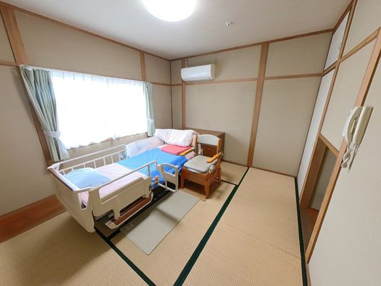 温かみのある居室