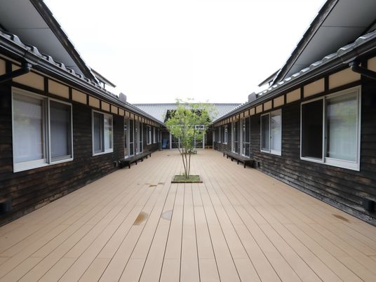 和風の中庭