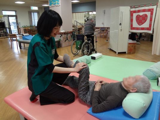 機能訓練室での様子