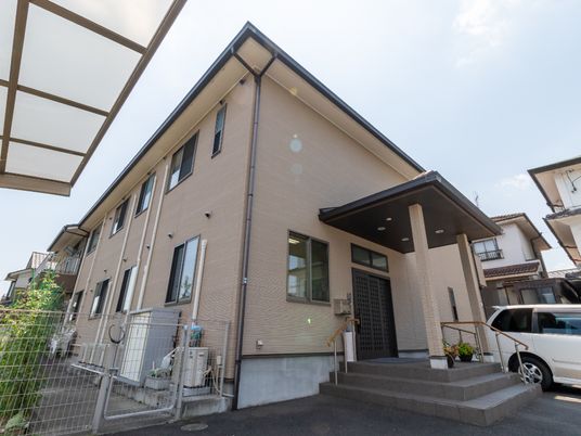 清潔感のある建物の外観