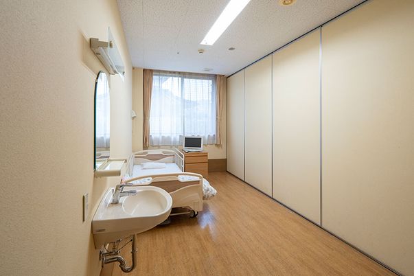 シンプルな居室