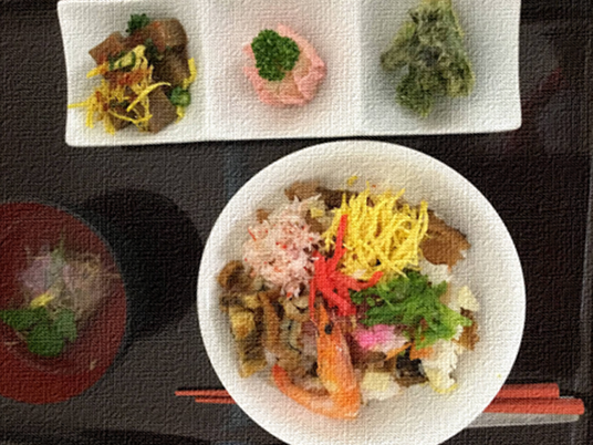 彩り豊かなお食事