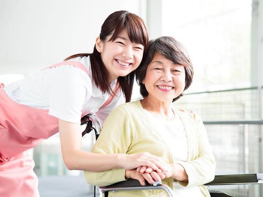 楽しく働く介護職員