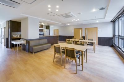 開放的な食堂