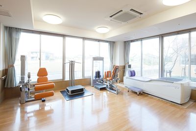 広々とした機能訓練室