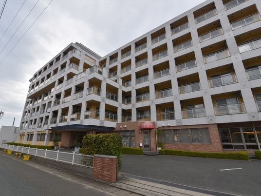 多階層のモダン外観