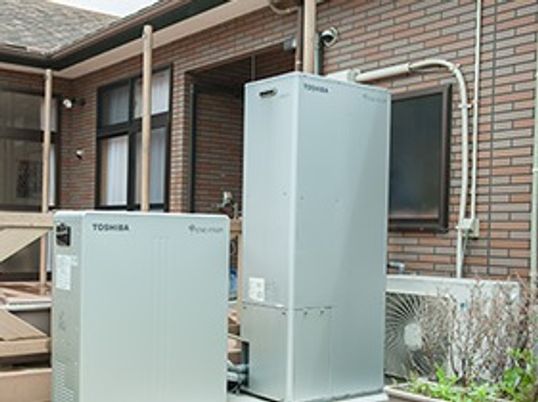 エアコンの外部機器設置例