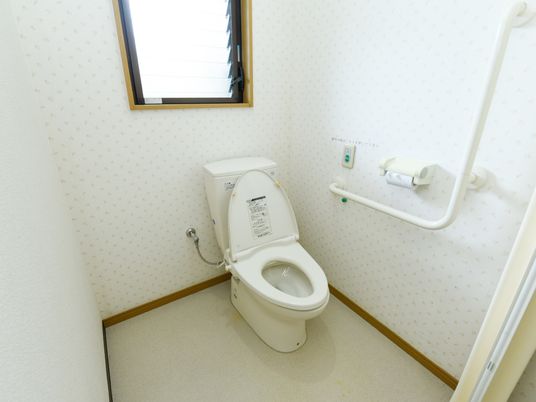 清潔なトイレスペース