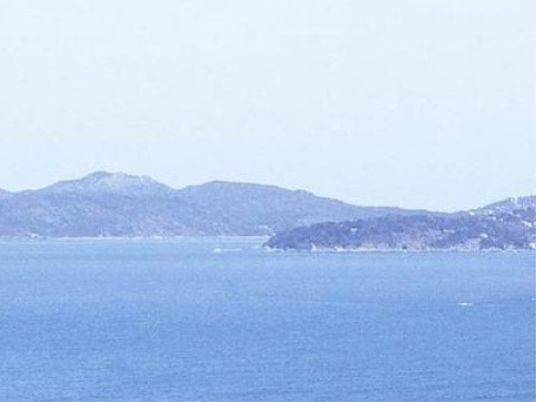 海と山の景色