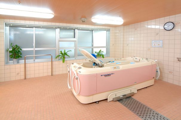 ゆとりある快適浴室