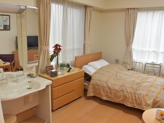 明るい居室の紹介