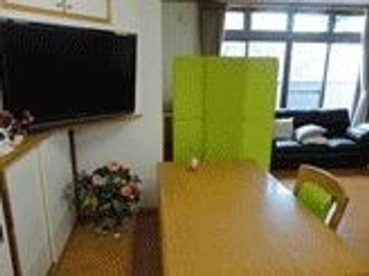 共有スペースの居心地の良い様子