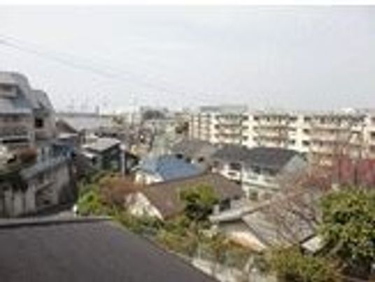 景色を望む高台の場所