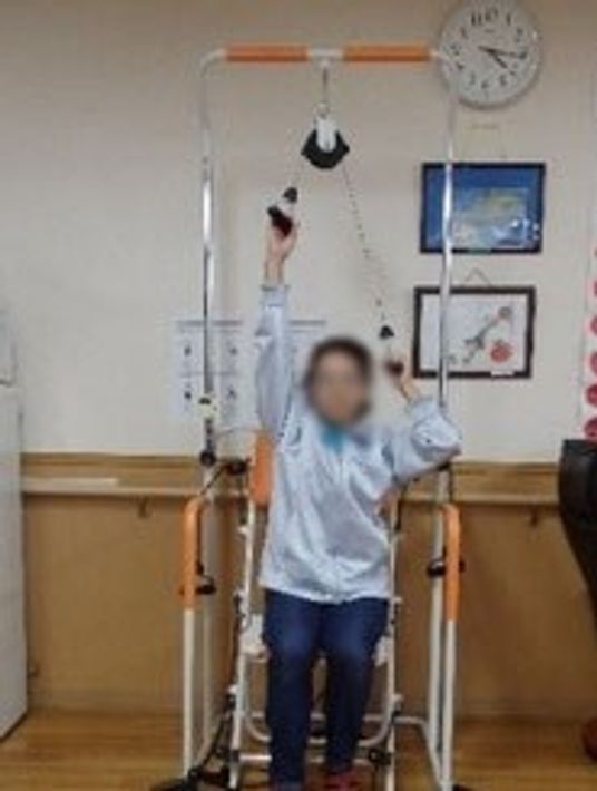 機能訓練中の様子