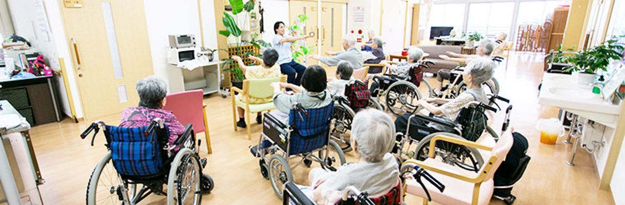 賑やかな多目的室