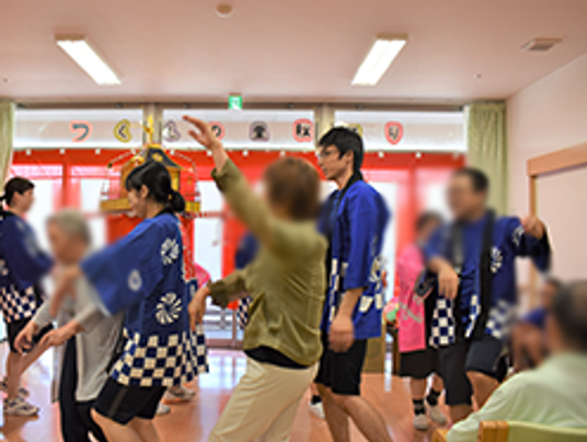 明るいイベントスペース