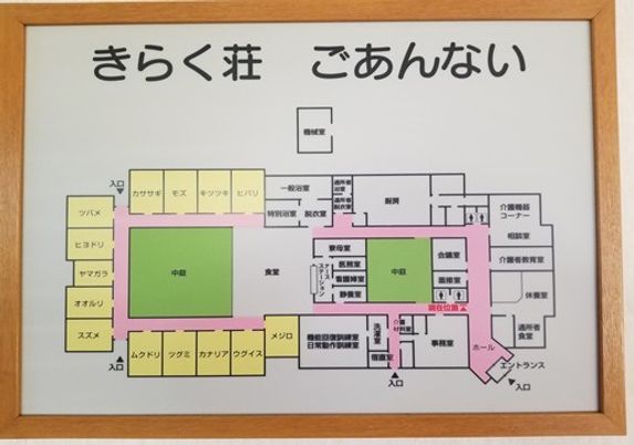 施設の案内図
