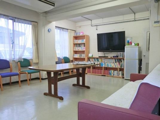 共用スペースの落ち着いた様子