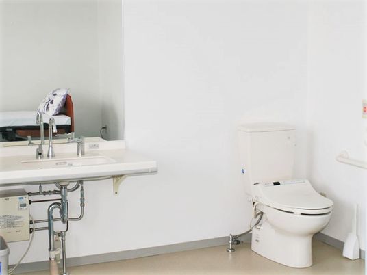 清潔なトイレと洗面台