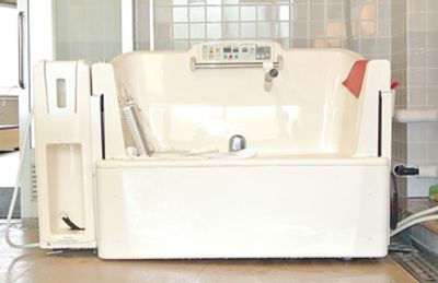 機能的な浴室