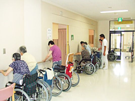 車椅子の方の訓練室