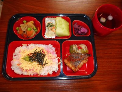 和風の食事プレート